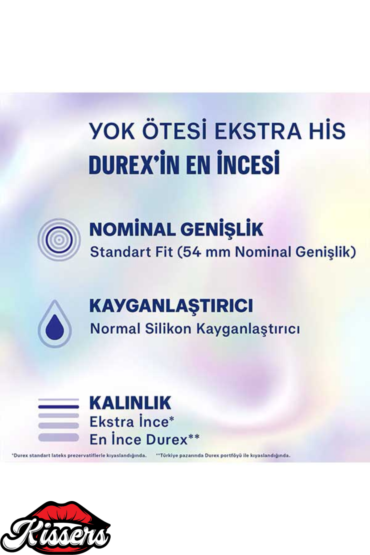 Durex Yok Ötesi Ekstra His 10’lu Paket Ultra İnce Prezervatif Yüksek Hassasiyet
