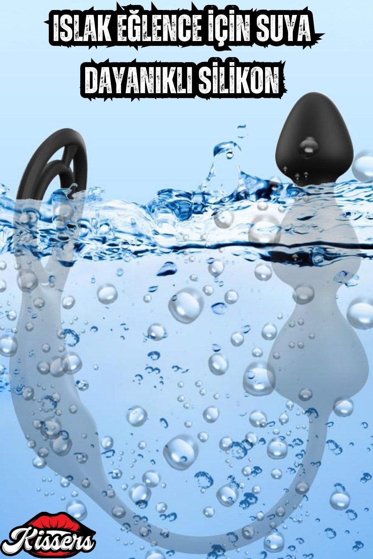 Colin Şarjlı Uzaktan Kontrol Testis ve Penis Halkalı Boncuk Uyarıcı Anal Vibratör