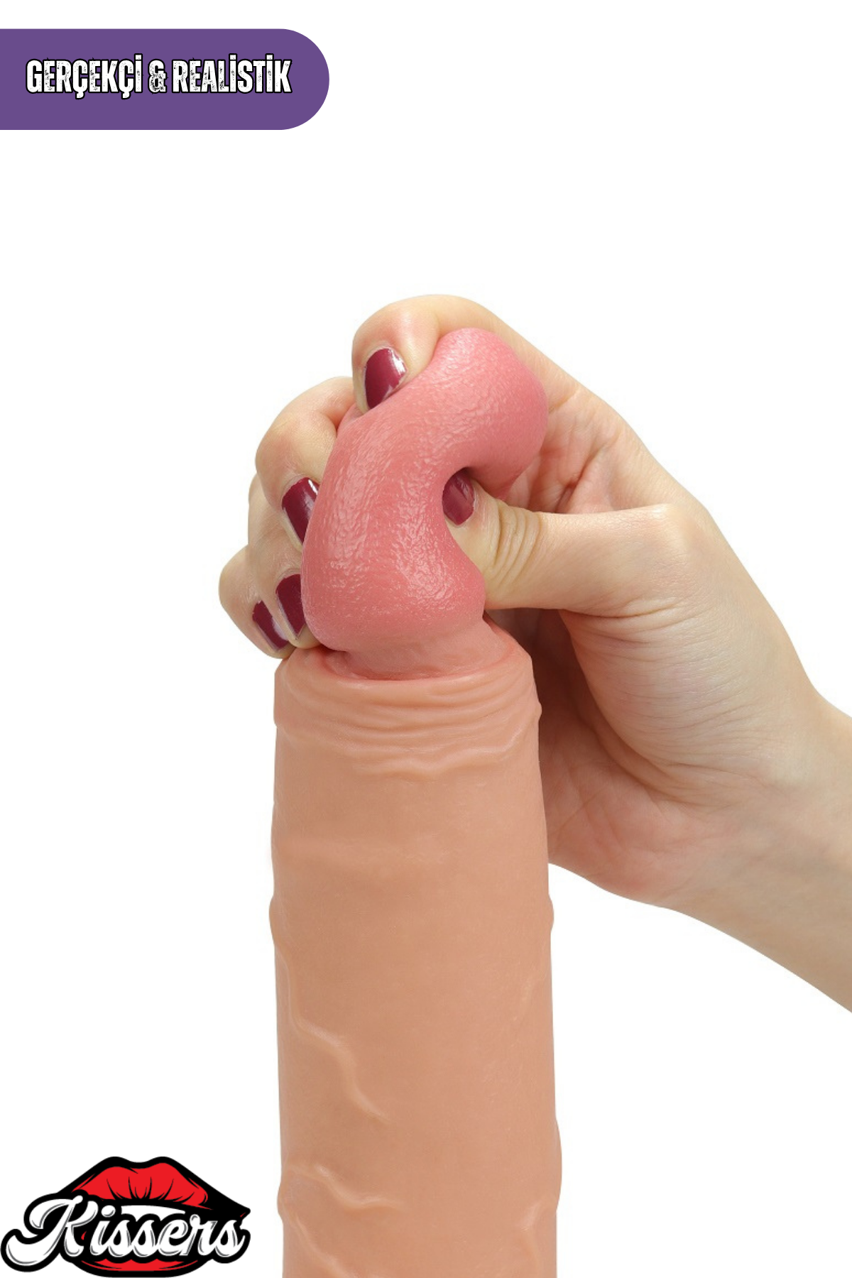 Lovetoy Ultra Realistik Belden Bağlamalı Uzatmalı İçi Dolu Strap On Skin Dildo 22 Cm