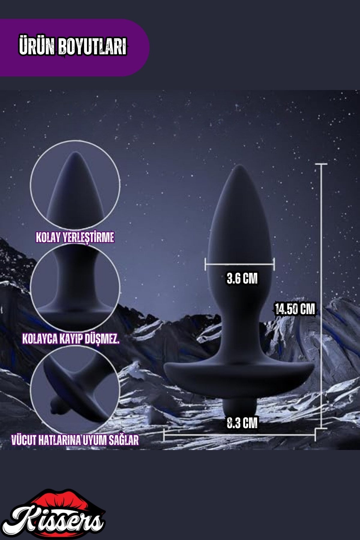 Özel Dokuda üçlü Titreşimli Prostat ve Anal Uyarıcı Vibratör Genişletici Açıcı Plug