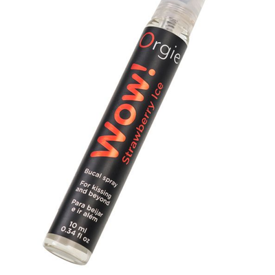 Kissers Orgie WOW Strawberry Ice Çilek Buz Aromalı Oral Sprey 10 Ml