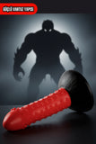 Ultra Gerçekçi Büyük Boy Realistik Kalın Monster Chimera Kırmızı Dildo Yapay Penis 21 cm