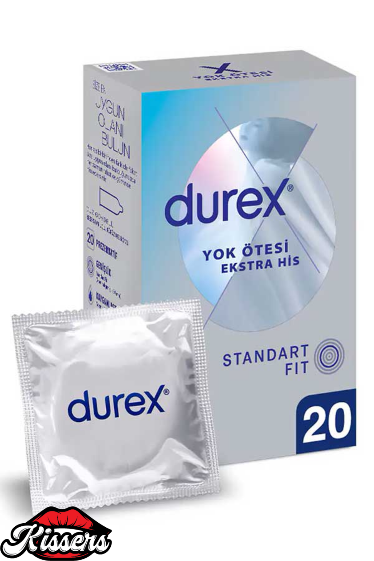 Durex Yok Ötesi Ekstra His 10’lu Paket Ultra İnce Prezervatif Yüksek Hassasiyet