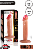 Gerçekçi Realistik Dokuda Vantuzlu Dildo Yapay Sert Penis 17 cm