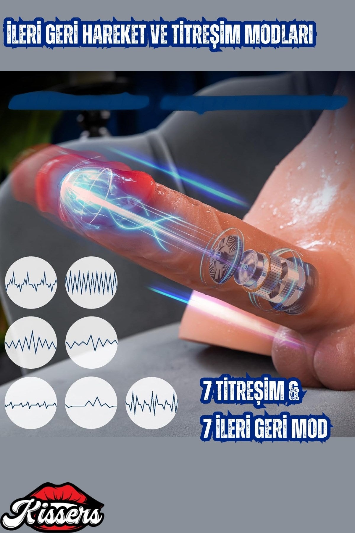 İleri Geri Hareketli Titreşimli Ultra Realistik Gerçekçi Anal Girişli Trans Dildo Realistik Manken