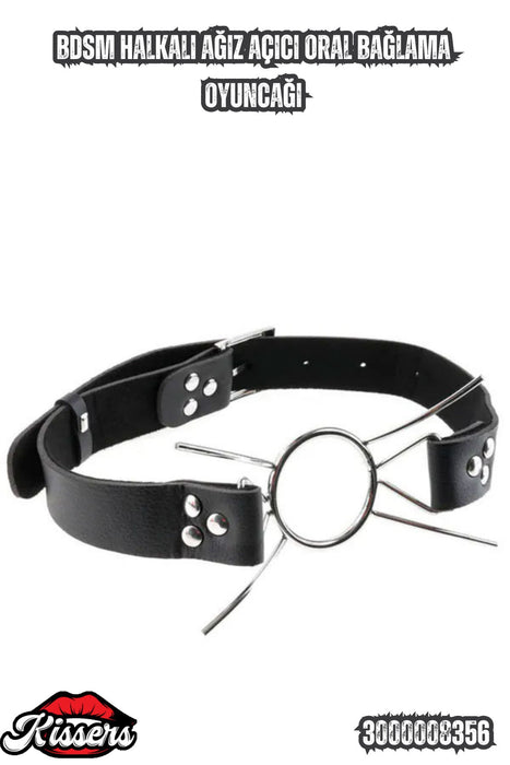 BDSM Halkalı Ağız Açıcı Oral Bağlama Oyuncağı