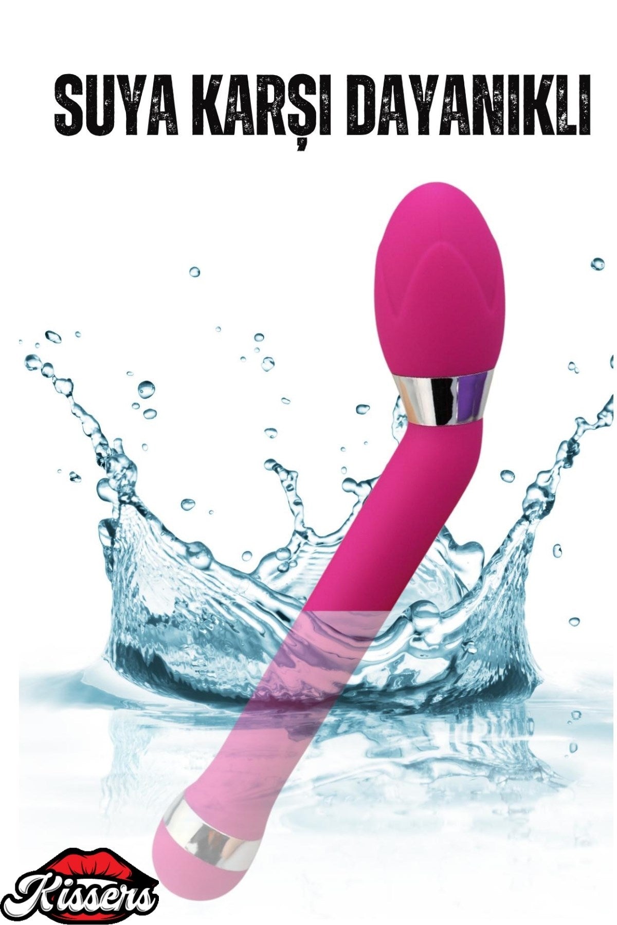 Cinsel Oyuncak Eğik Yapıda Kademeli Güçlü Titreşimli Sessiz G Nokta Uyarıcı Anal Vibratör 19 Cm