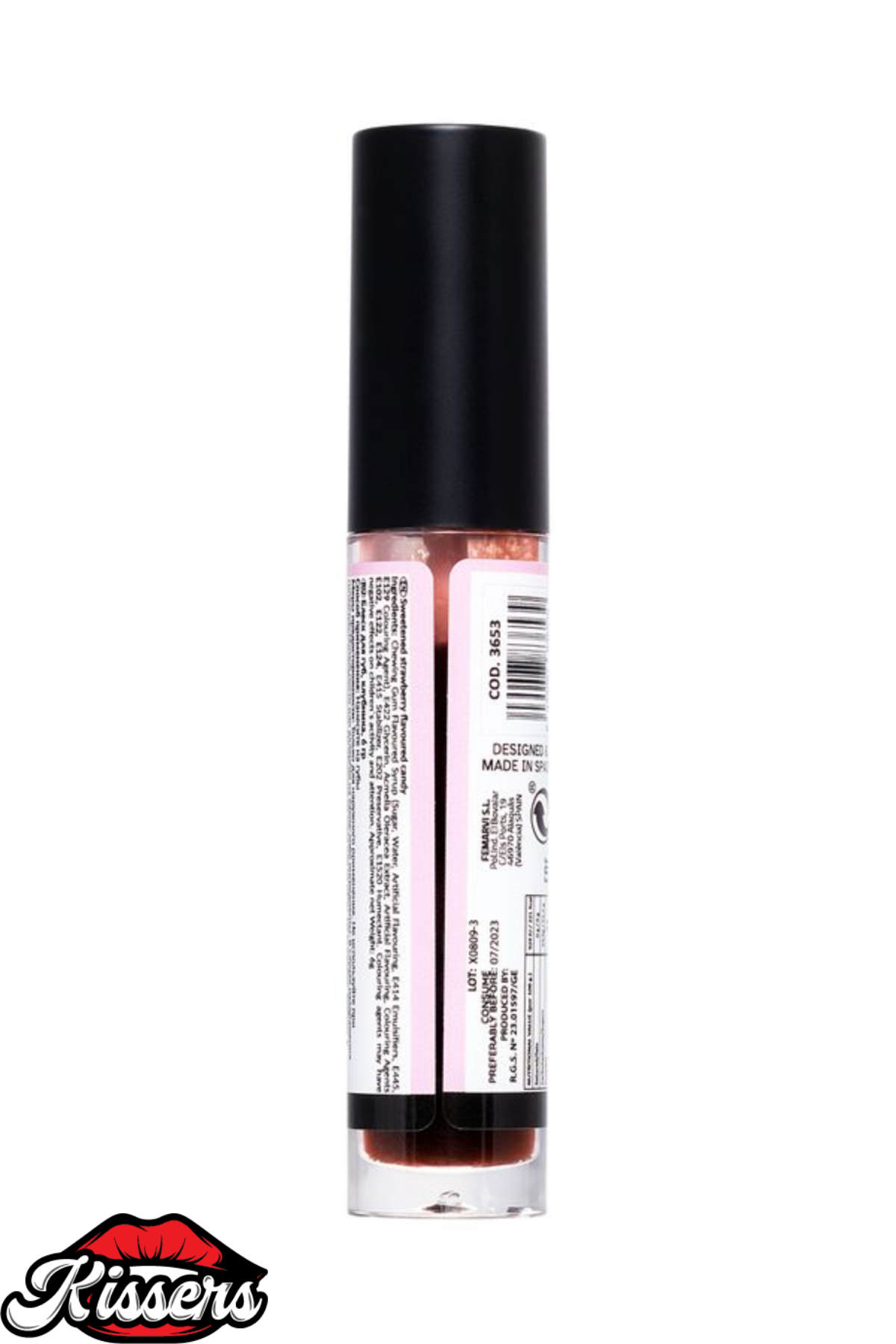 Kissers Secret Play Çilekli Sakız Aromalı Titreşim Etkili Dudak Parlatıcısı 6 Gr