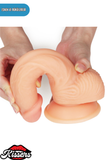 Lovetoy Titreşimli Eğilip Bükülebilir Vantuzlanabilir Ultra Soft Dildo Penis 20 cm