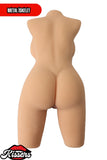 Sesli Titreşim Usb Şarjlı Anal Vajinal Isıtmalı 10 Kg 57 cm Ten Rengi Sex Doll Realistik Manken
