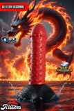 Ultra Gerçekçi Büyük Boy Realistik Kalın Monster Chimera Kırmızı Dildo Yapay Penis 21 cm