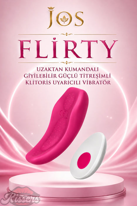 Jos Flity Uzaktan Kumandalı Giyilebilir Güçlü Titreşimli Klitoris Uyarıcı Vibratör