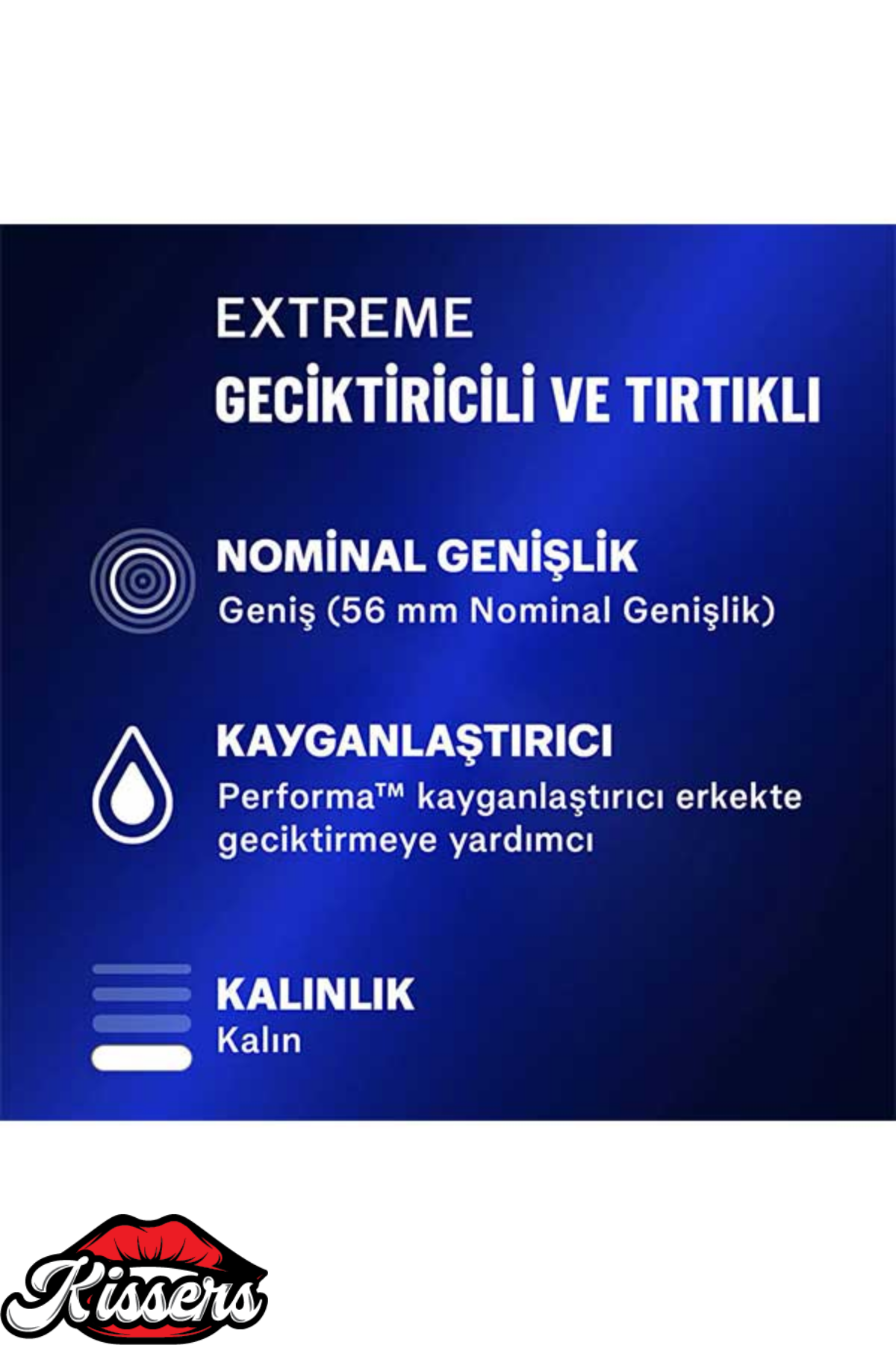 Durex Extreme 10’lu Paket Tırtıklı Geciktirici Prezervatif Yoğun Hissiyat