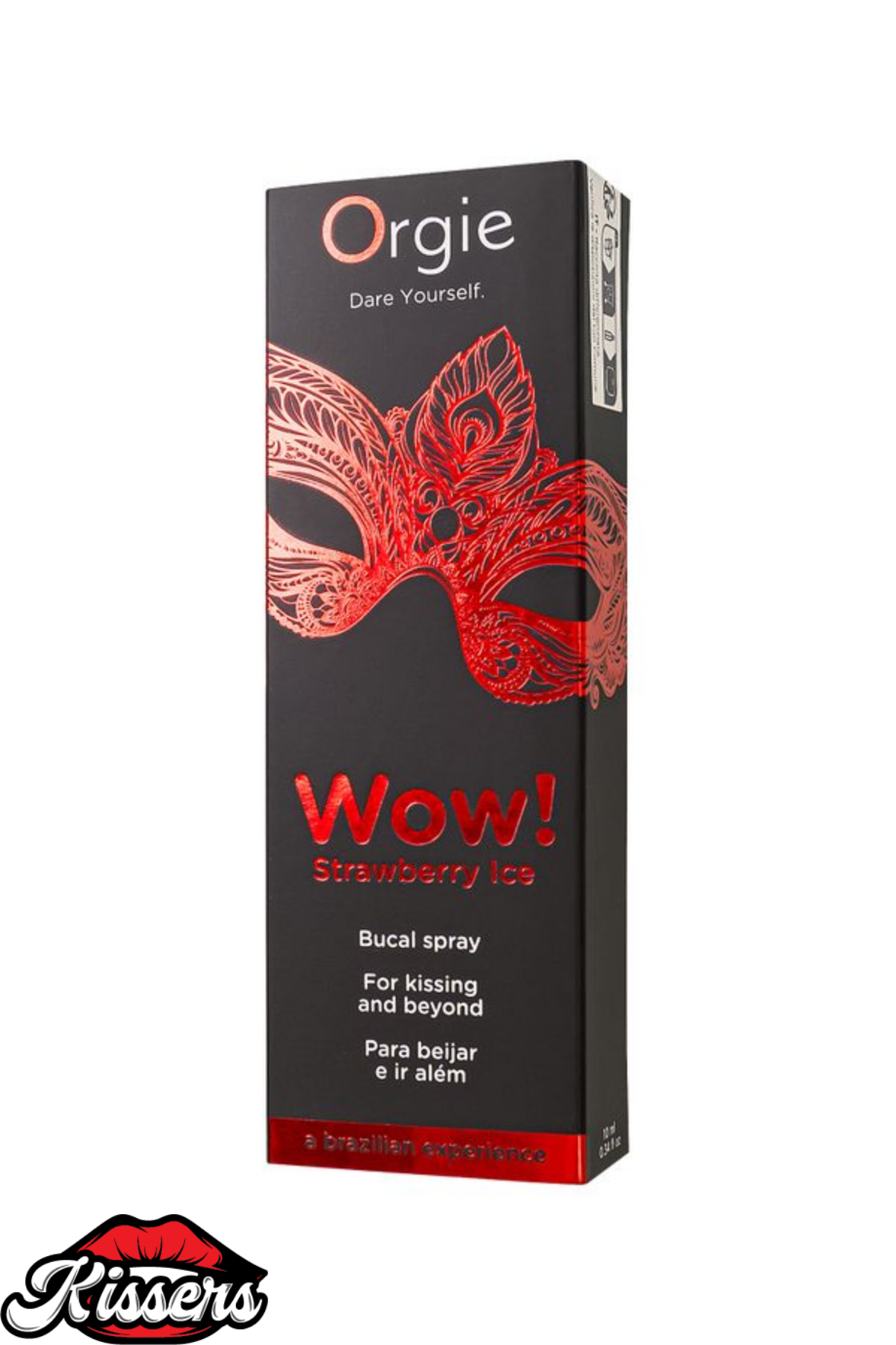 Kissers Orgie WOW Strawberry Ice Çilek Buz Aromalı Oral Sprey 10 Ml