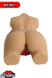 10 Farklı Titreşim Anal Vajinal Isıtmalı 4 Kg 34 cm Melez Sex Doll Realistik Manken