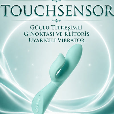 Jos Touchsensor Güçlü Titreşimli G Noktası ve Klitoris Uyarıcılı Vibratör