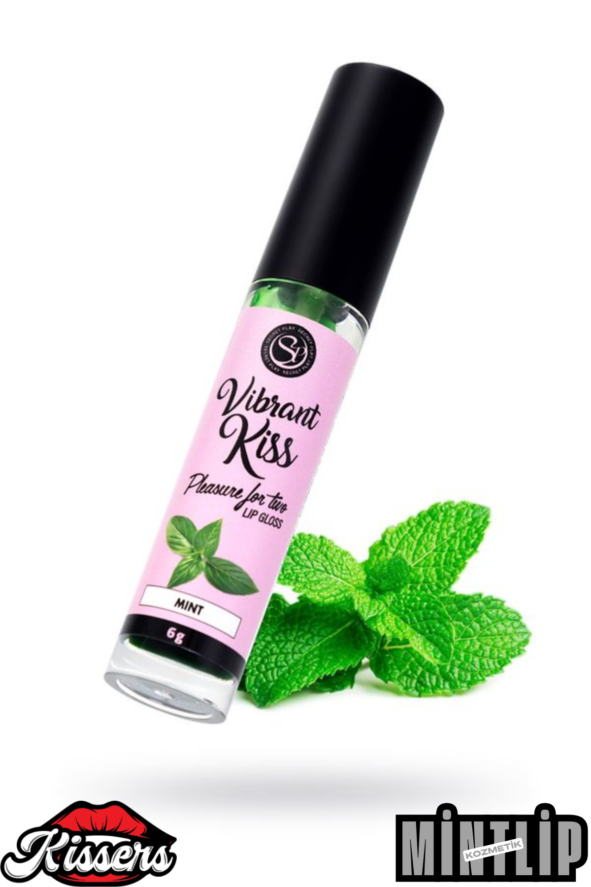 Kissers Secret Play Nane Aromalı Titreşim Etkili Dudak Parlatıcısı 6 Gr
