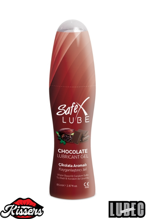 Safex Lube Çikolata Aromalı Su Bazlı Kayganlaştırıcı Jel 85 Ml