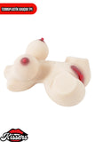 Sesli Titreşim Usb Şarjlı Anal Vajinal Isıtmalı 3.2 Kg 30.5 cm Beyaz Ten Sex Doll Realistik Manken