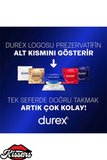 Durex Extreme 10’lu Paket Tırtıklı Geciktirici Prezervatif Yoğun Hissiyat
