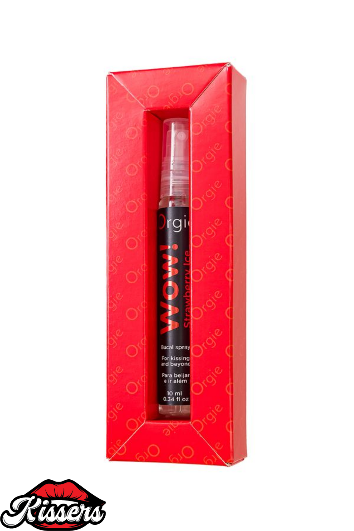 Kissers Orgie WOW Strawberry Ice Çilek Buz Aromalı Oral Sprey 10 Ml