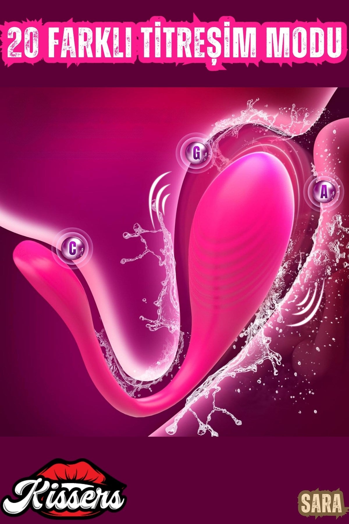 Telefon Kontrollü G Nokta ve Klitoris Uyarıcı Kilot İçi Giyilebilir Public Vibratör