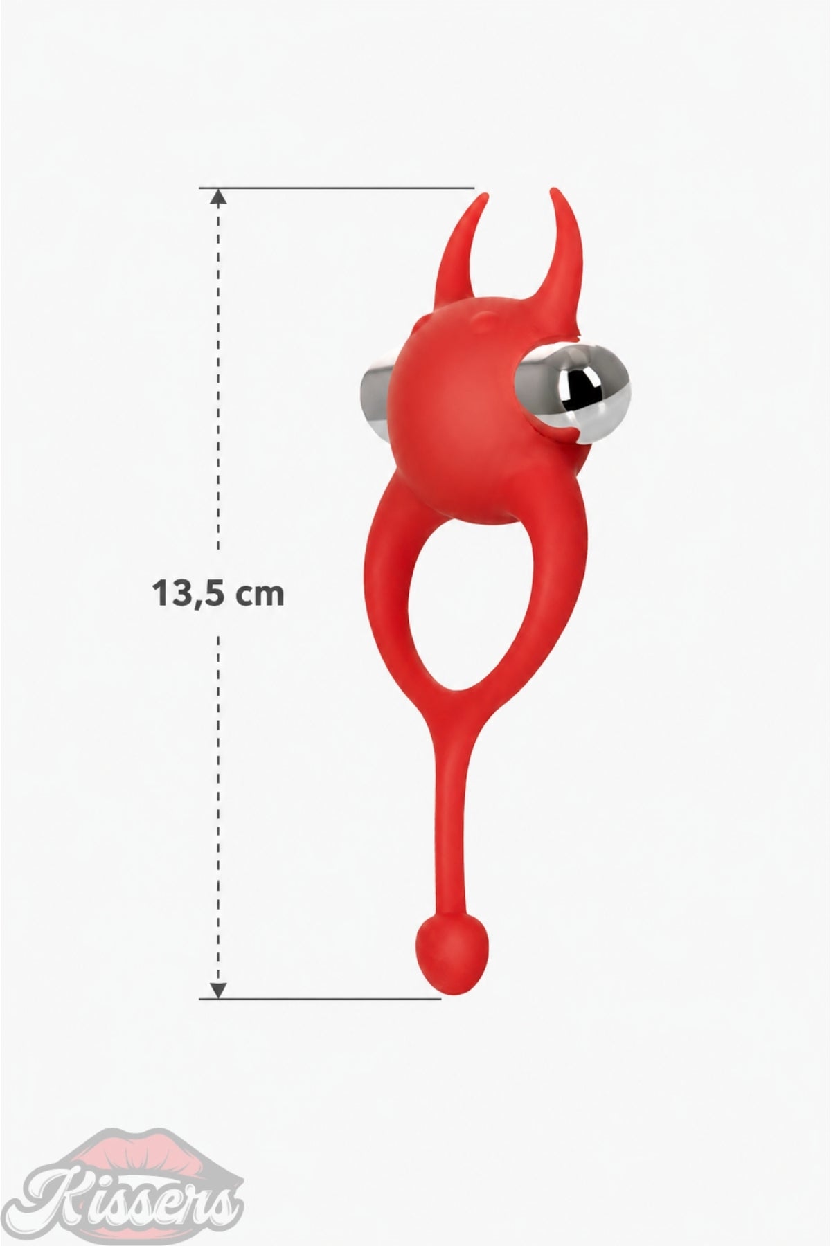 Jos Devil Güçlü Titreşimli Şeklinde Çıkarılabilir Mini Vibratörlü Penis Halkesı