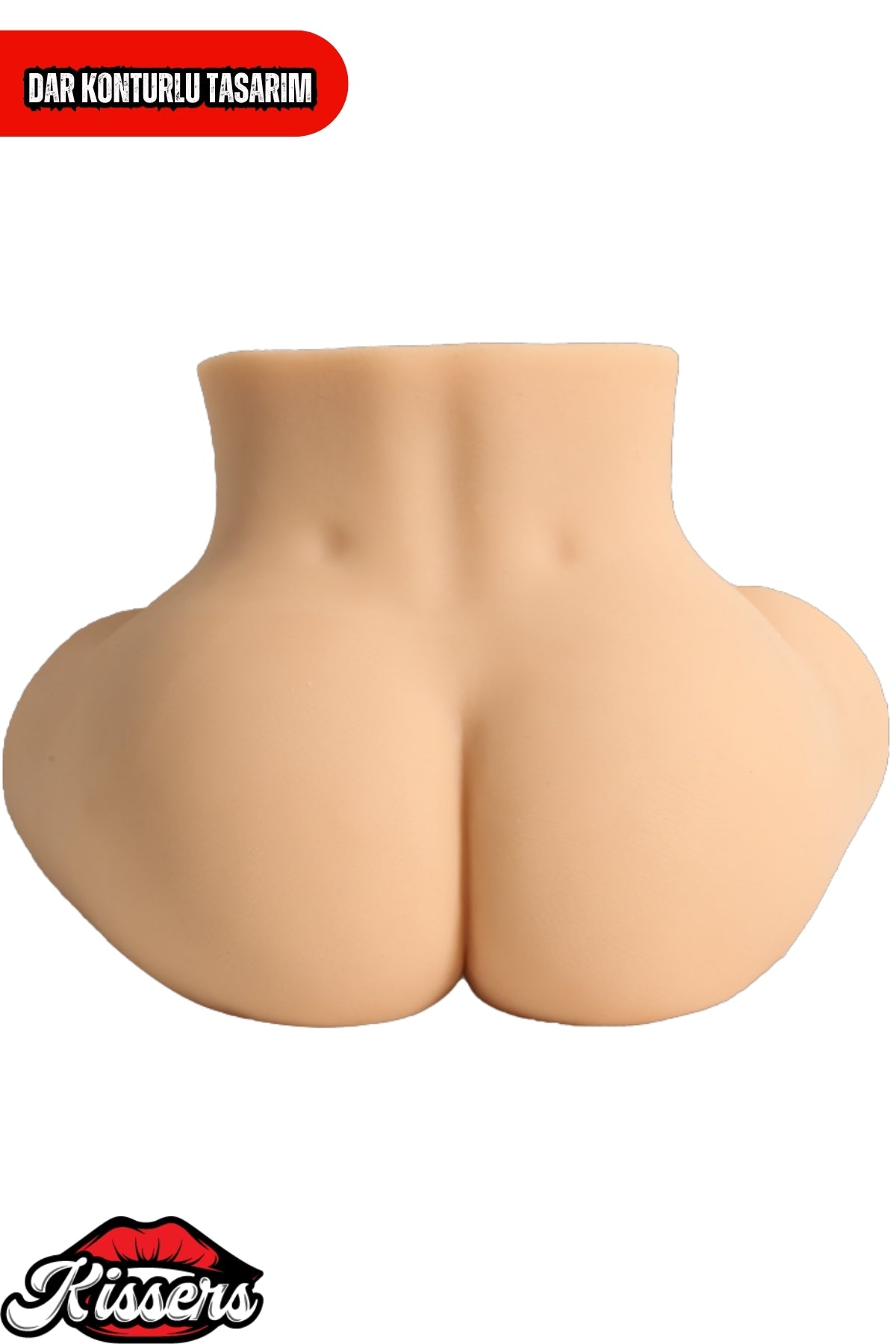 Titreşim Modlu Anal Vajinal Çift Girişli 5.4 Kg 32 cm Beyaz Ten Sex Doll Realistik Kalça