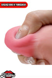 Çift Taraflı Hareketli Kayar deri Çift Katmanlı Realistik Vibratör Dildo Ultra Yumuşak Gerçekçi Titreşimli Yapay Penis