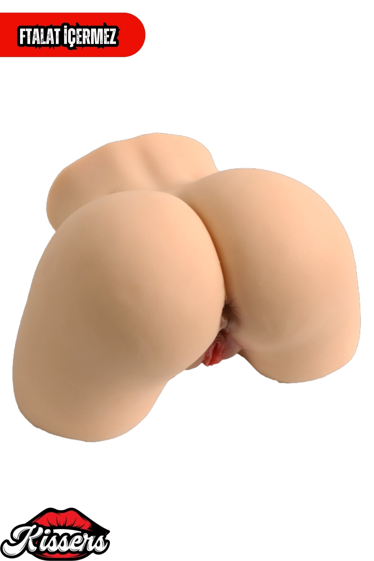 Titreşim Modlu Anal Vajinal Çift Girişli 5.4 Kg 32 cm Beyaz Ten Sex Doll Realistik Kalça