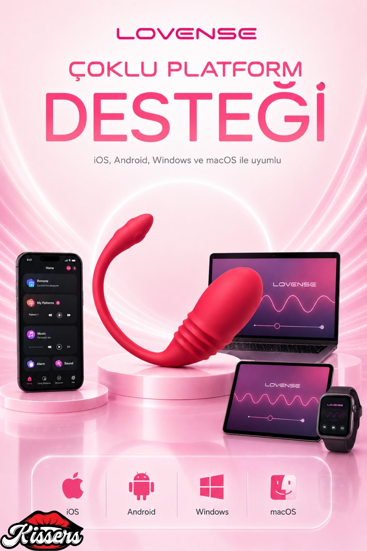 Lovense Dünyanin Her Yerinden Kontrol Edilebilen Giyilebilir Vulse Vibratör