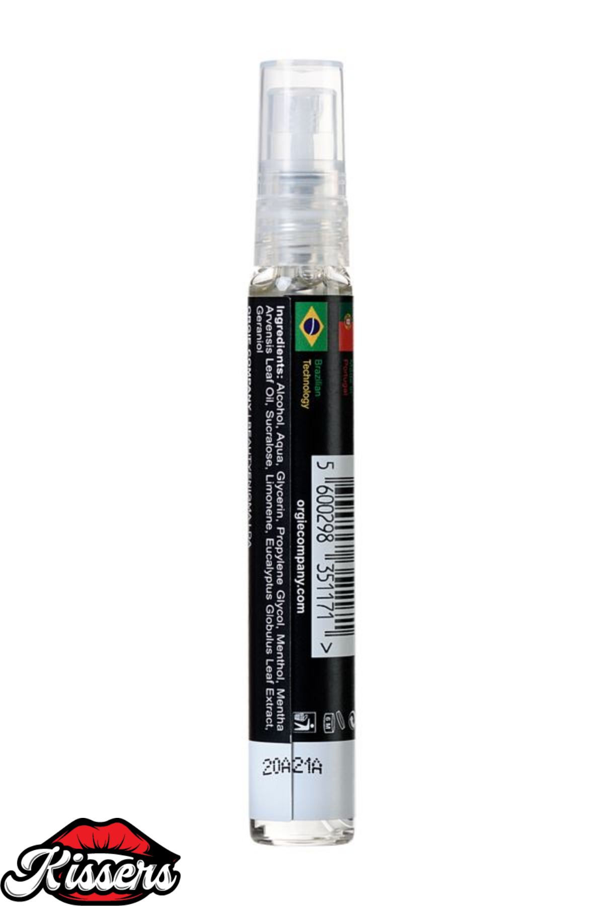 Kissers Orgie WOW Mentol ve Okaliptüs Aromalı Ferahlatıcı Oral Sprey 10 Ml