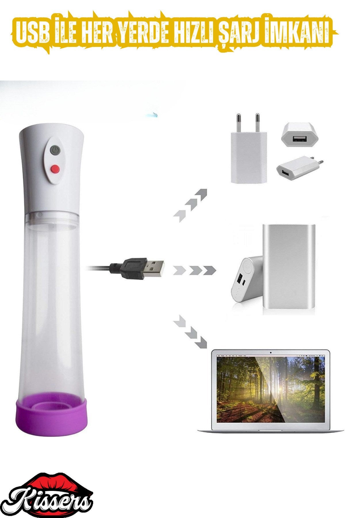 Ve Kalınlaştırıcı Etkili Kaliteli 4 Başlıklı Otomatik Vakum Penis Pompası