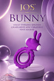 Jos Bunny Güçlü Titreşimli Şeklinde Çıkarılabilir Mini Vibratörlü Penis Halkası