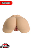 Titreşim Modlu Anal Vajinal Çift Girişli 5.4 Kg 32 cm Beyaz Ten Sex Doll Realistik Kalça
