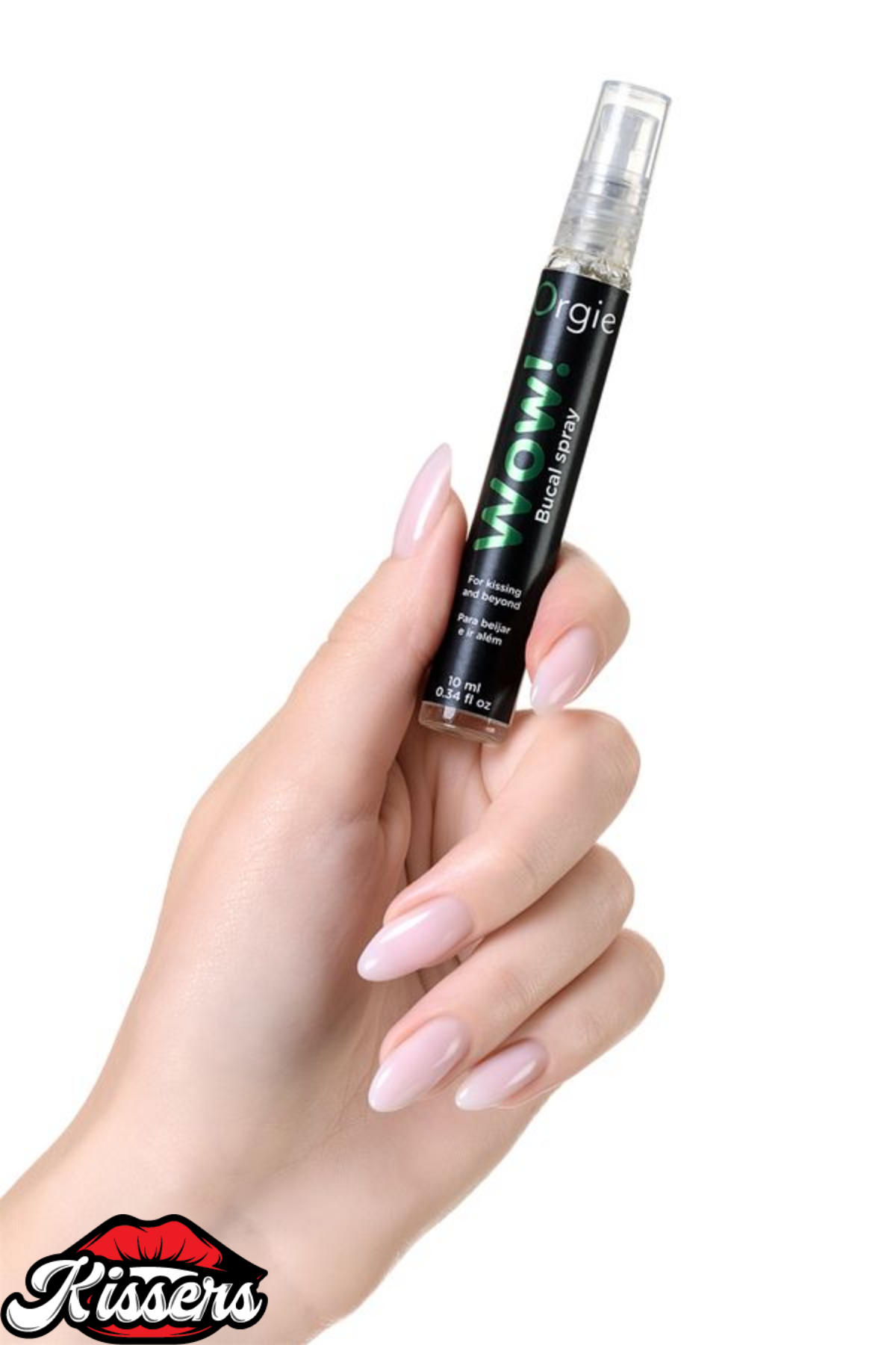 Kissers Orgie WOW Mentol ve Okaliptüs Aromalı Ferahlatıcı Oral Sprey 10 Ml
