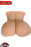 Titreşim Modlu Anal Vajinal Çift Girişli 3.9 cm 29 cm Beyaz Ten Sex Doll Realistik Kalça