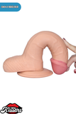 Lovetoy Eğilip Bükülebilir Vantuzlanabilir Ultra Soft Dildo Penis 20 cm