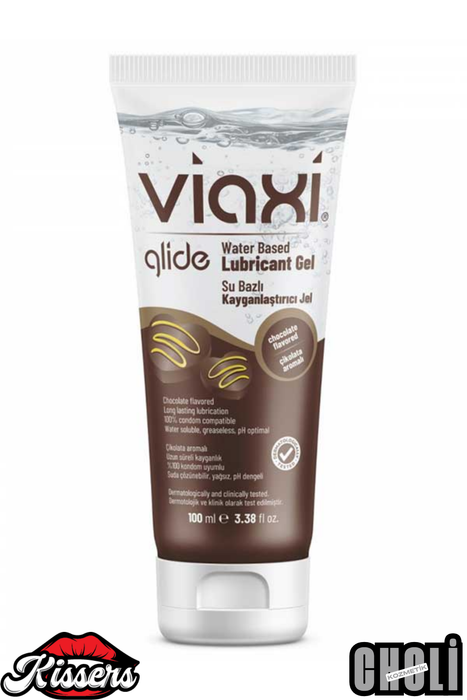 Viaxi Glide Çikolatalı Su Bazlı Kayganlaştırıcı Jel 100 Ml