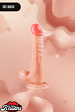 Gerçekçi Realistik Dokuda Vantuzlu Dildo Yapay Sert Penis 21.5 cm