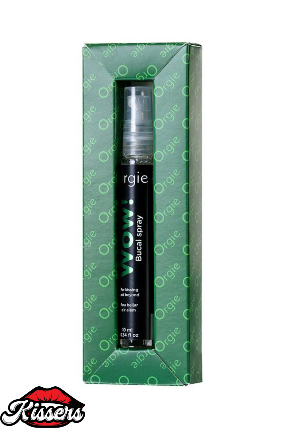 Kissers Orgie WOW Mentol ve Okaliptüs Aromalı Ferahlatıcı Oral Sprey 10 Ml
