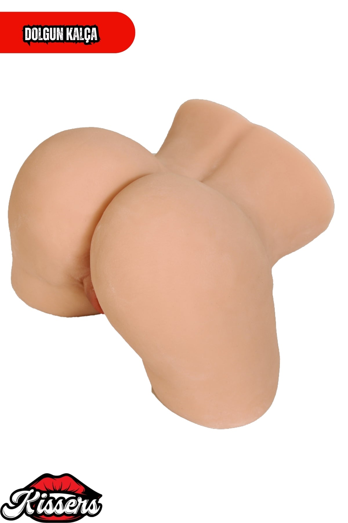Titreşim Modlu Anal Vajinal Çift Girişli 3.9 cm 29 cm Beyaz Ten Sex Doll Realistik Kalça