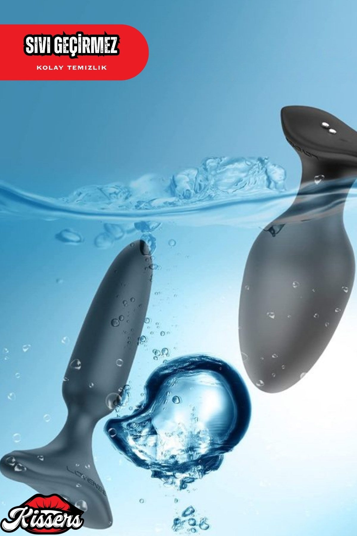 Dünyanin Her Yerinden Kontrol Edilebilen Telefon Uygulamalı Lovense Hush Anal Plug Tıkaç 12 Cm