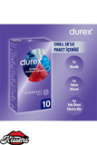 Durex Chill 10’lu Paket Karışık Seri 3 Özellikli Prezervatif HEATSYNC Teknolojili