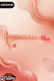 Gerçekçi Realistik Dokuda Vantuzlu Dildo Yapay Sert Penis 21.5 cm