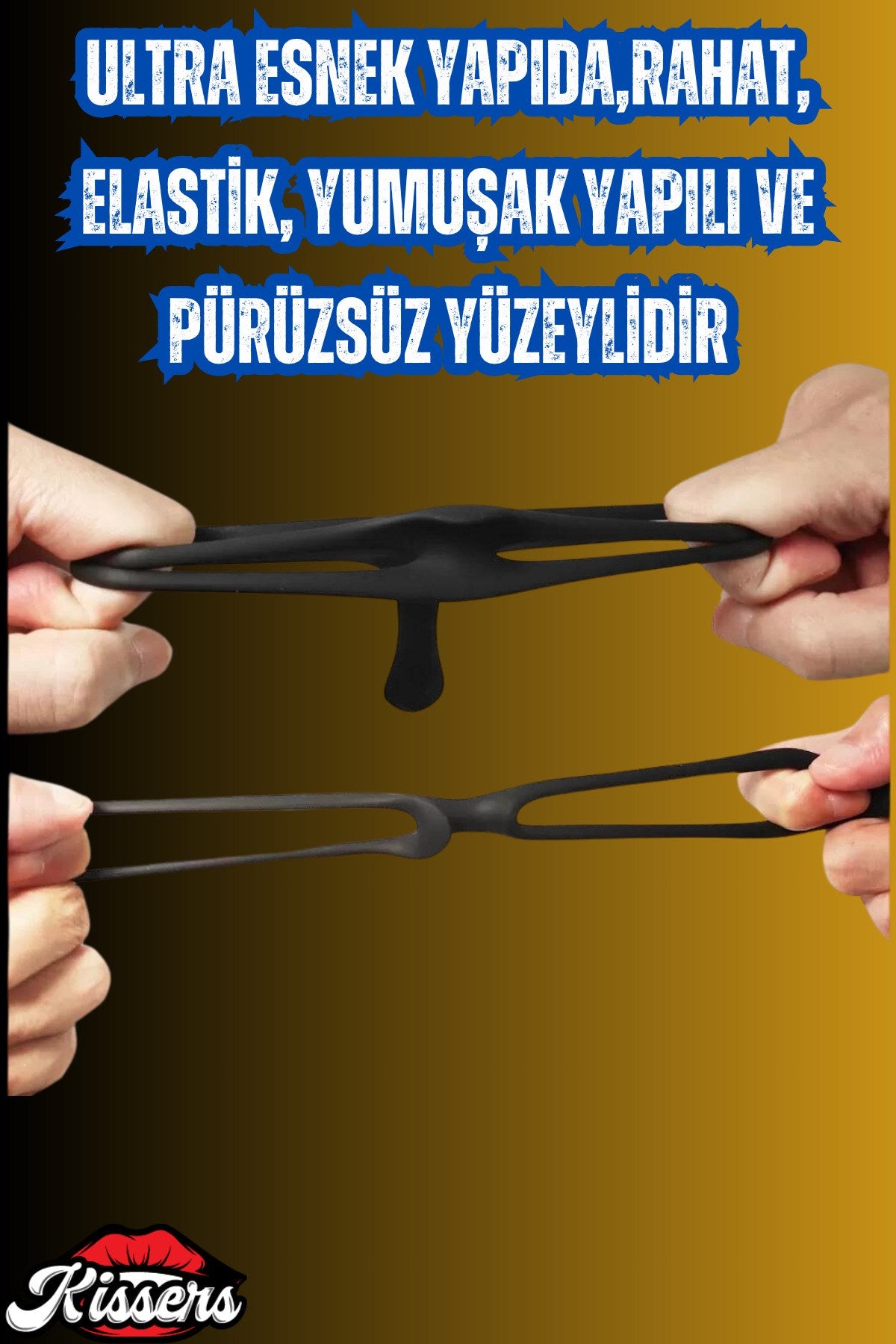 Tail Esnek ve Yumuşak Perine Uyarıcı Esnek Testis ve Penis Halkası