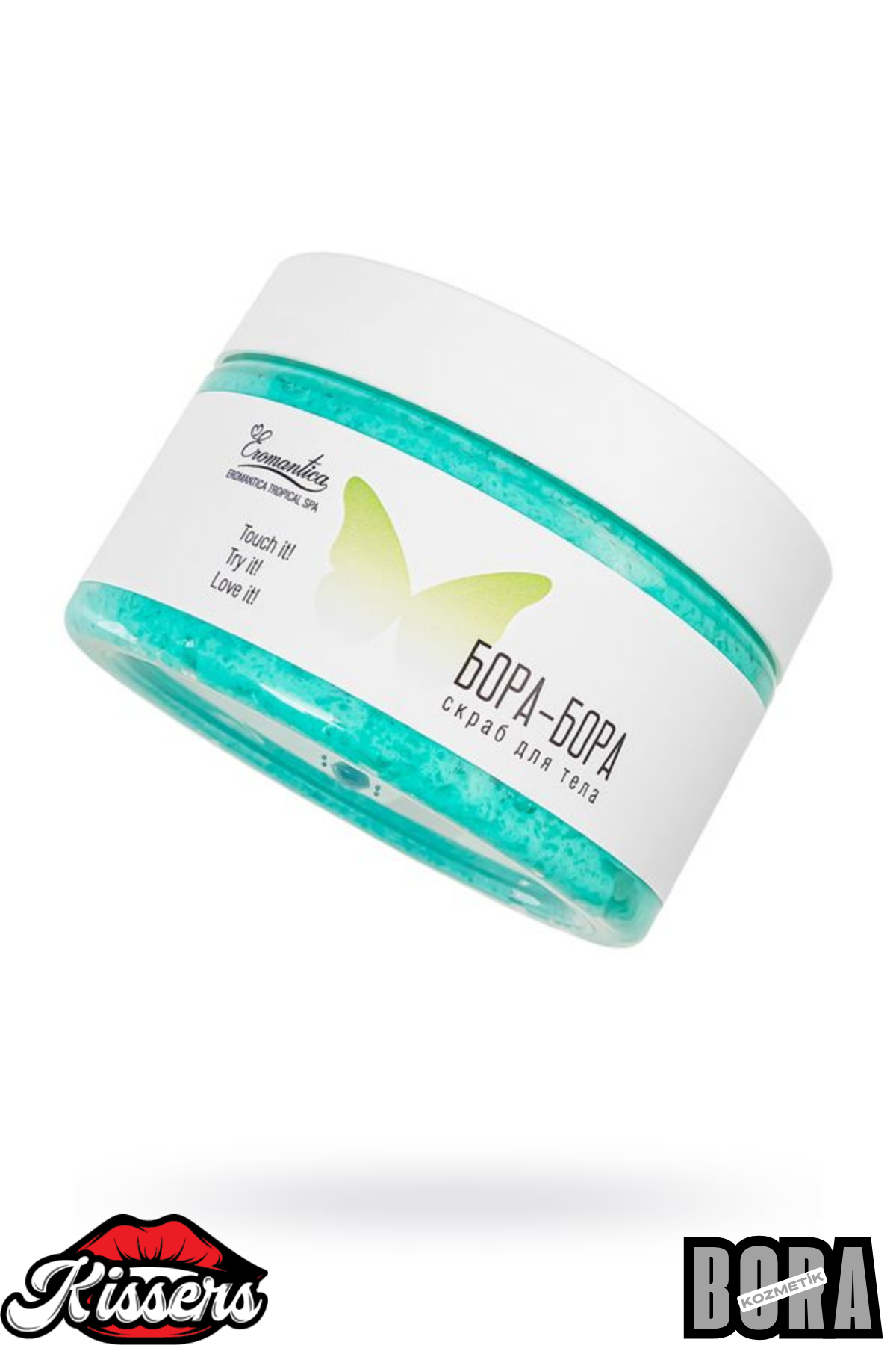 Kissers Eromantica Bora Bora Limon ve Nane Aromalı Vücut Peelingi 200 Gr
