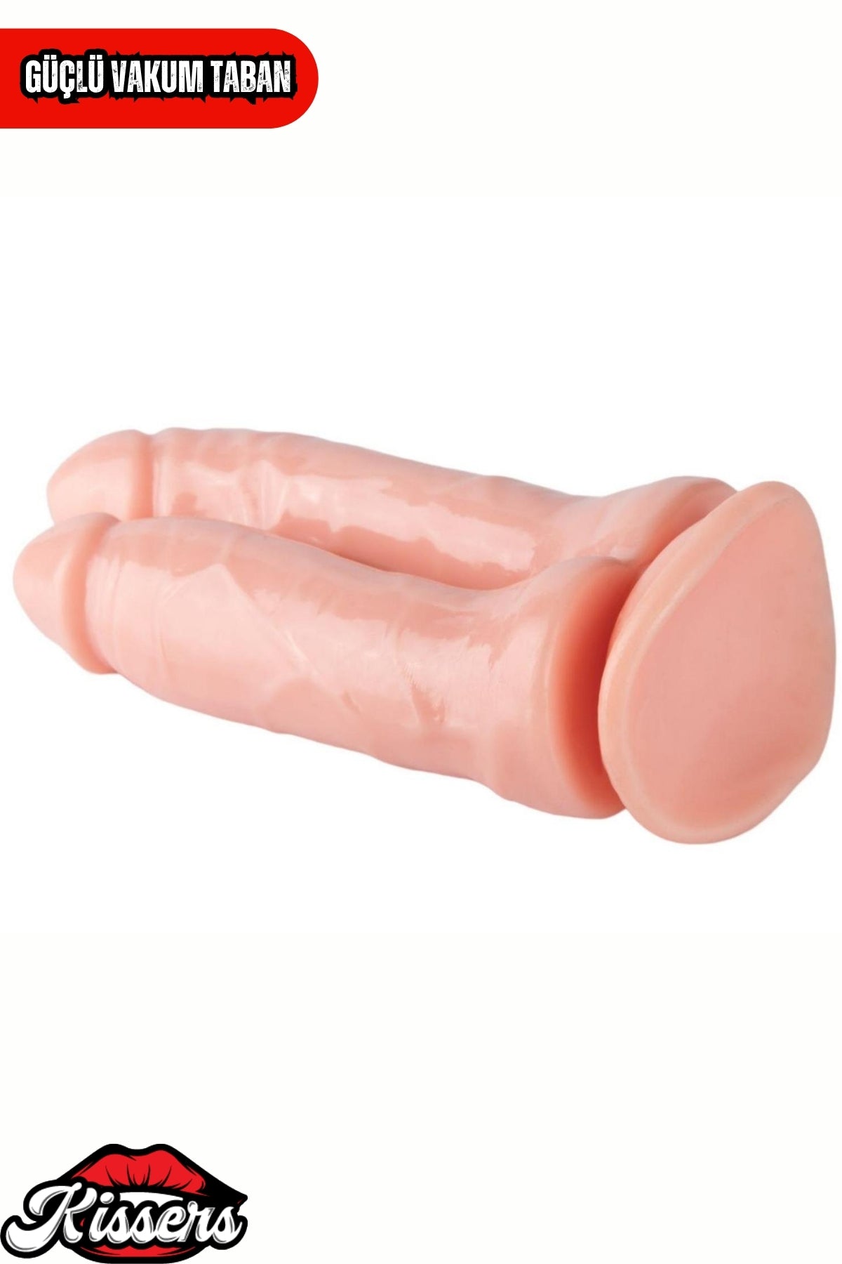 Realistic Double Penetrator Dildo Yumuşak Doku Gerçekçi Çift Taraflı Realistik Yapay Penis
