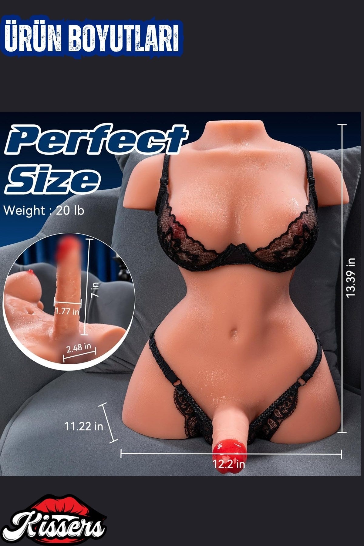 İleri Geri Hareketli Titreşimli Ultra Realistik Gerçekçi Anal Girişli Trans Dildo Realistik Manken