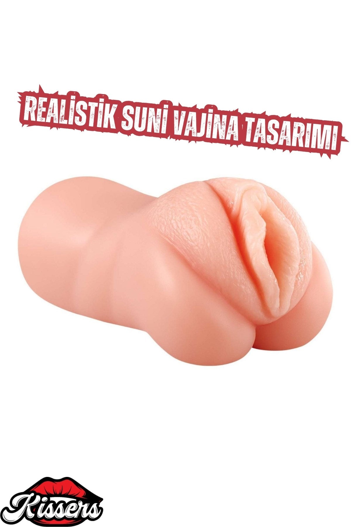 Kolay Saklanabilir Tek Girişli Vajina Isıtma Ve Titreşimli Cep Tipi Realistik Mastürbatör 15 CM